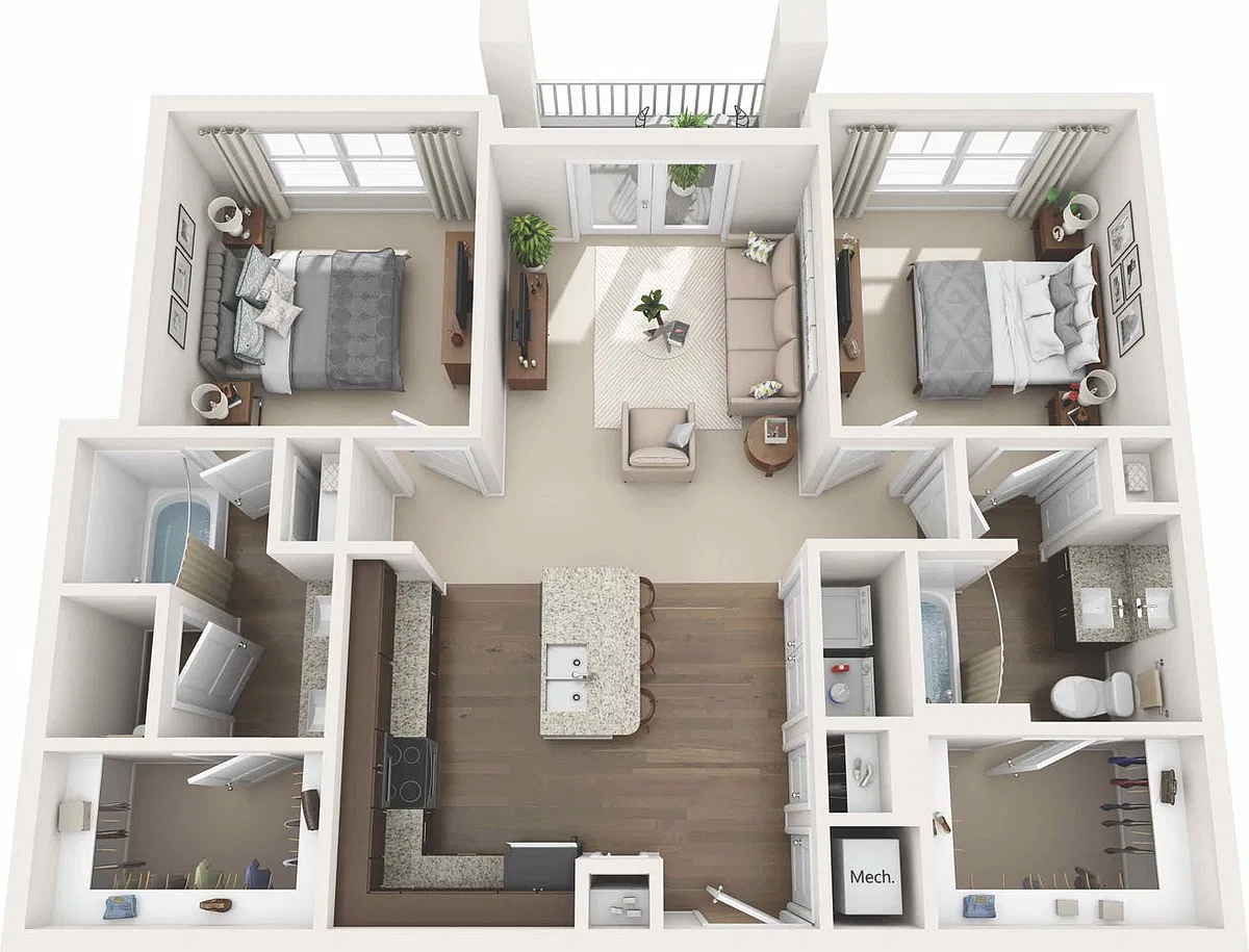 Floor plan Belmar