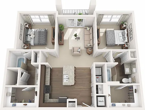 Floor plan Belmar