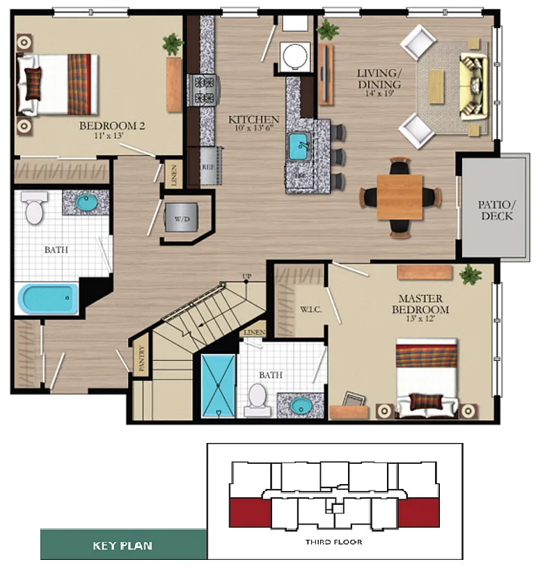 Floor plan Coventry Loft