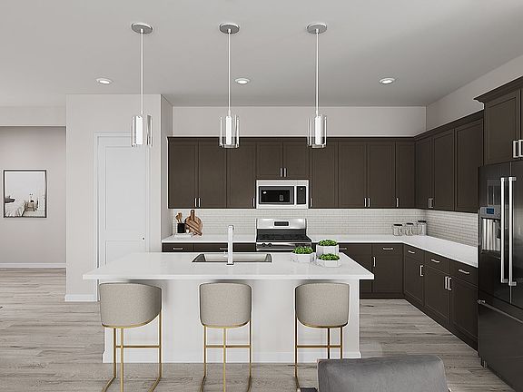 Fremont Plan 3504 Kitchen Rendering