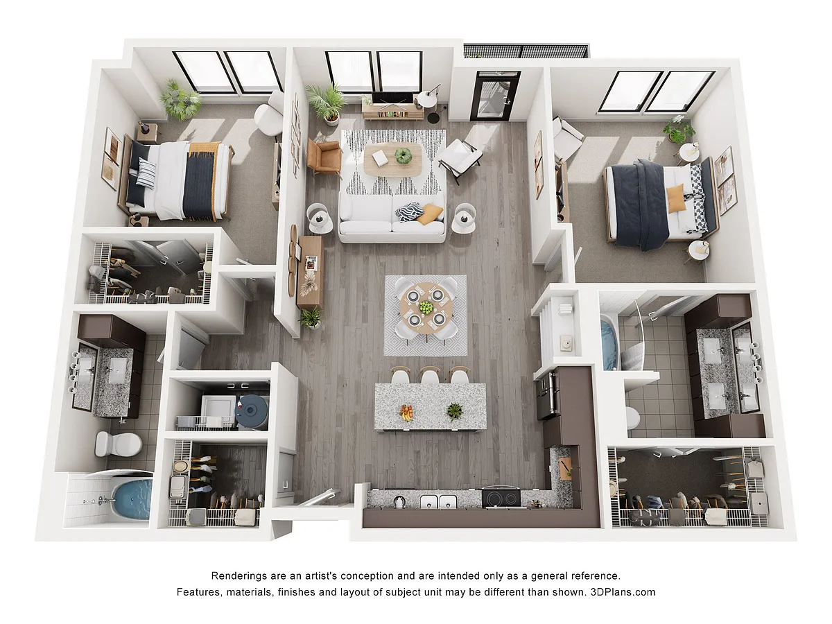 Floor plan B3A