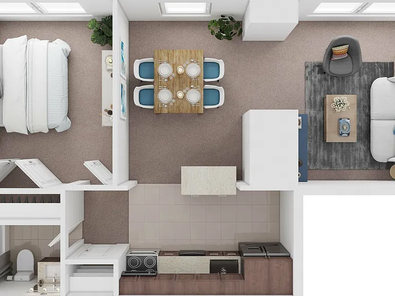 1 Bedroom Deluxe 1 Bedroom Deluxe