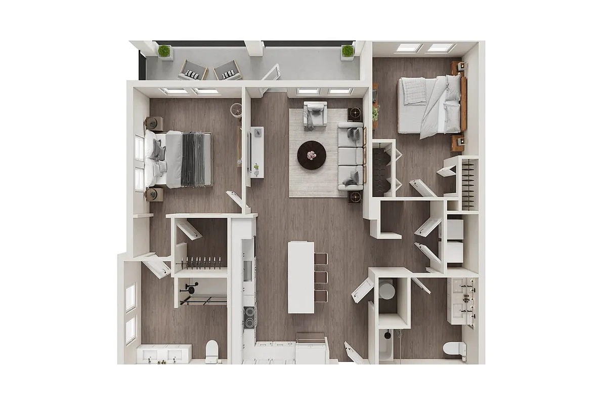 Floor plan B3
