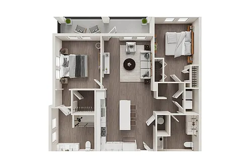 Floor plan B3