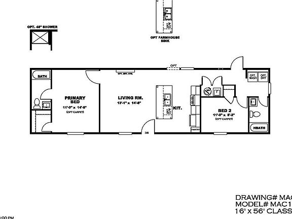 Mobile Home Layout