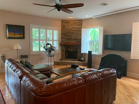 Living Room with Fireplace 