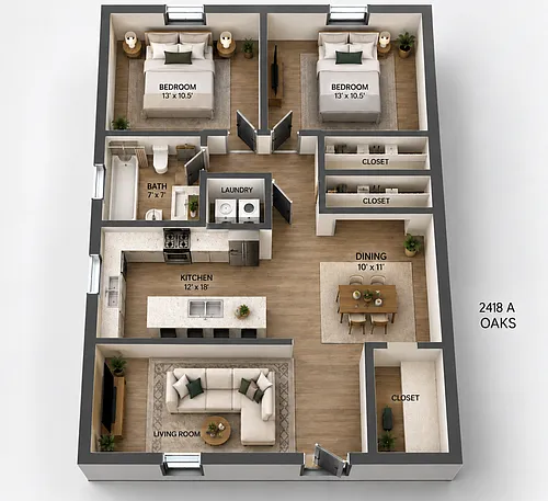 Floor plan 2418A