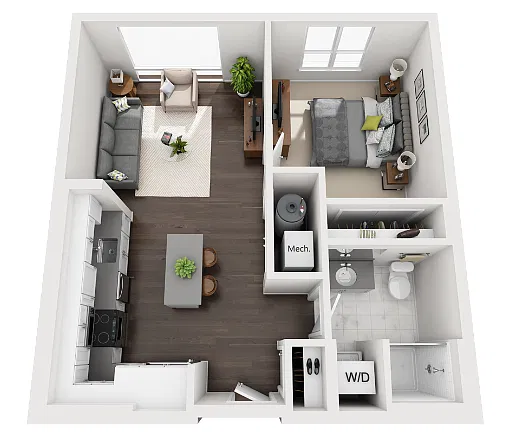 Floor plan B-A4