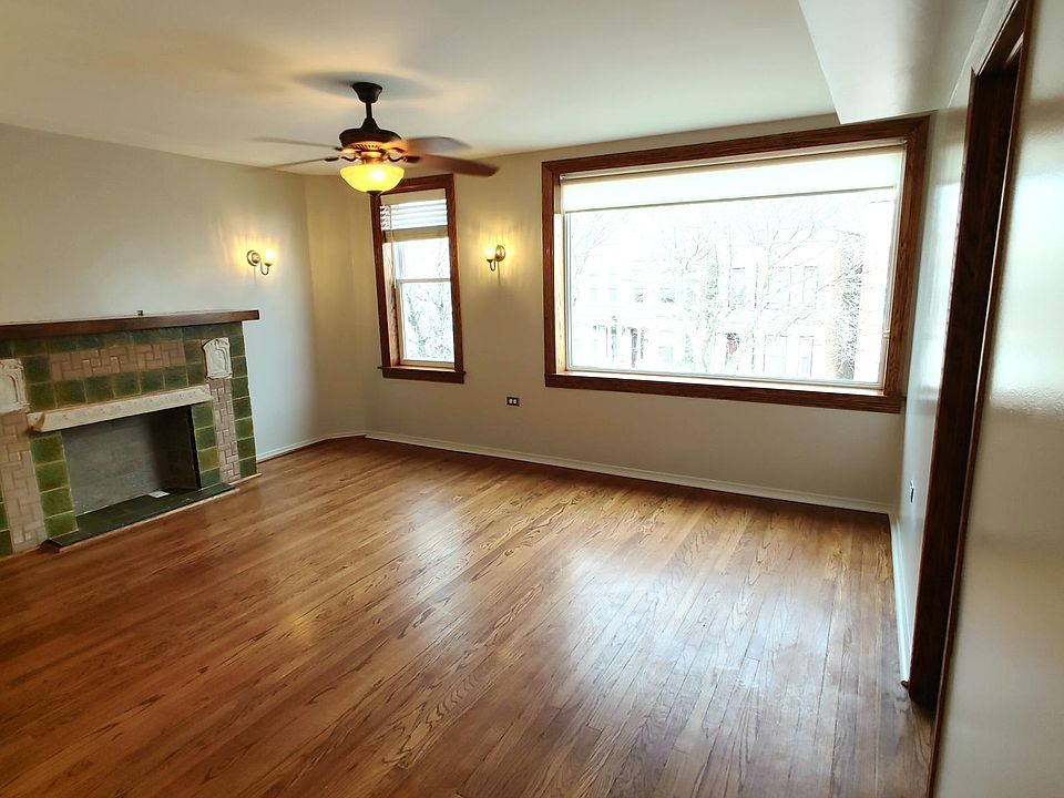 Living room with large picture window.