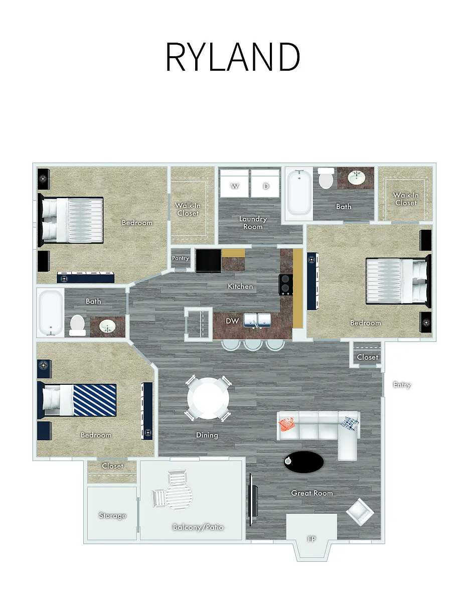Floor plan Ryland
