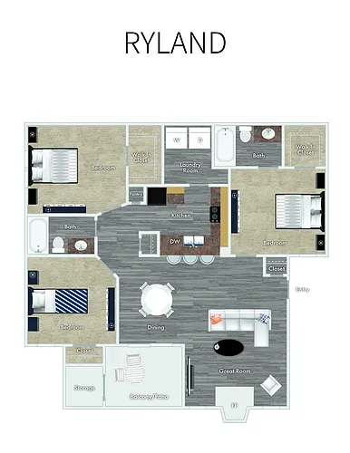 Floor plan Ryland