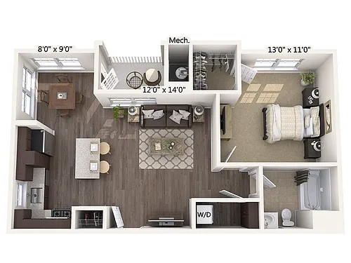 Floor plan A7