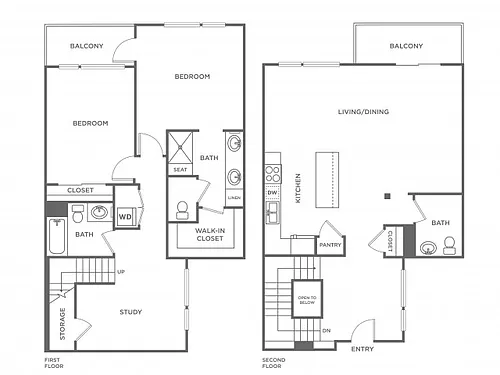 Floor plan F - Sophisticated