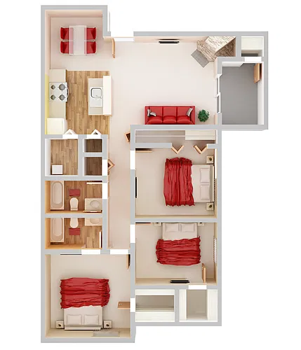 Floor plan C1-Classic