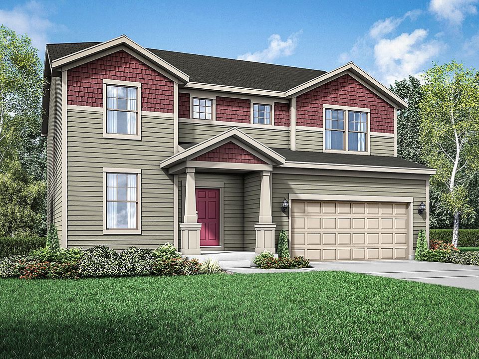Cottage exterior elevation rendering Sulton by William Ryan Homes