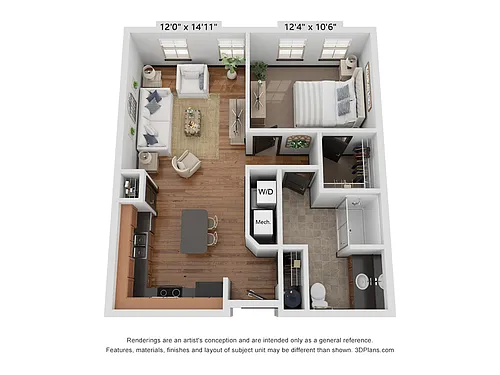 Floor plan Greenwich