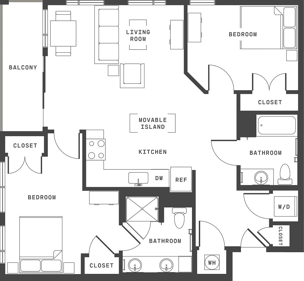 Floor plan B141B
