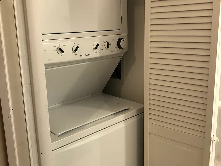 Washer and dryer