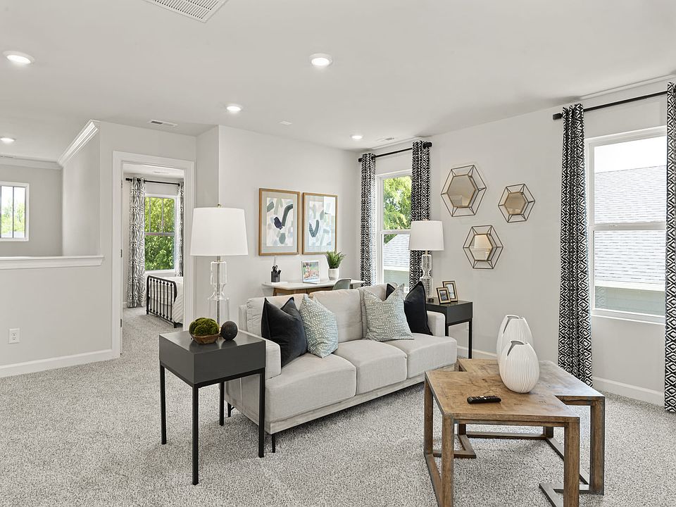 The loft is a perfect flex space you can customize to your liking.