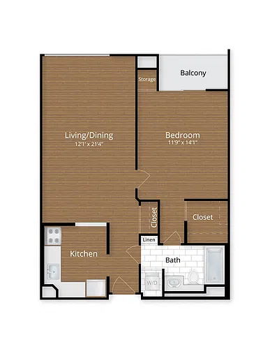 Floor plan The Monroe I