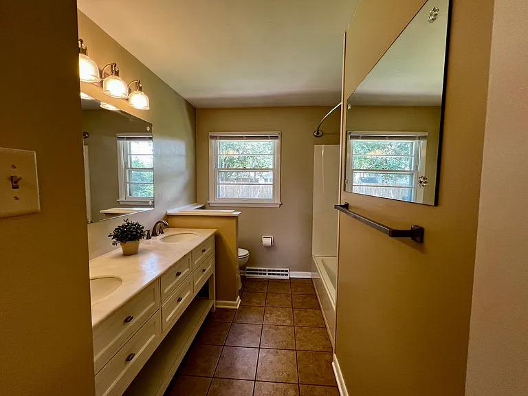 Upstairs bathroom