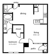 Floor plan A2