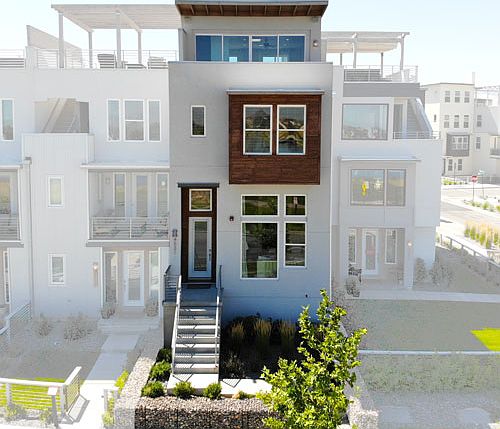 An aerial view of the Grand Slam with Rook Deck, Sky Terrace Collection.