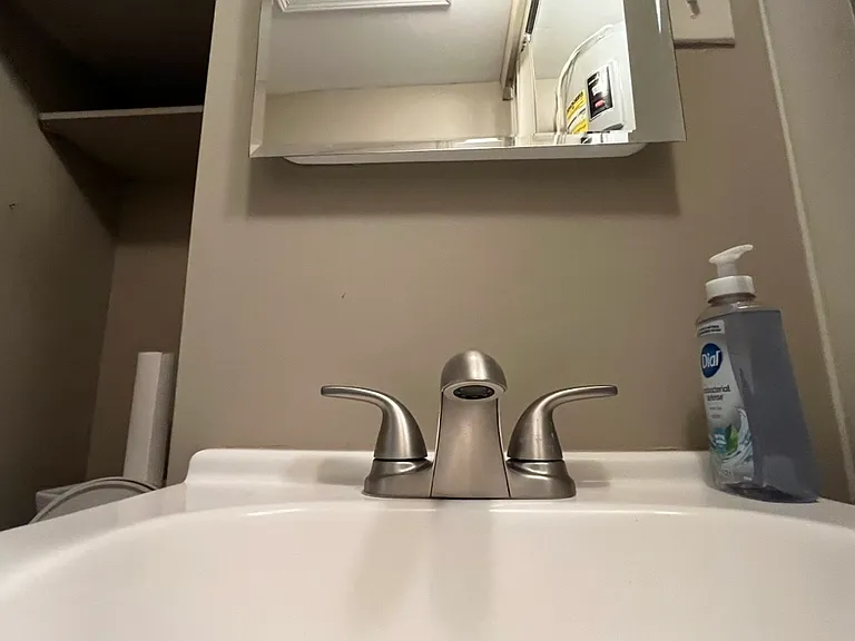 2nd Half bath - Brushed nickel fixtures