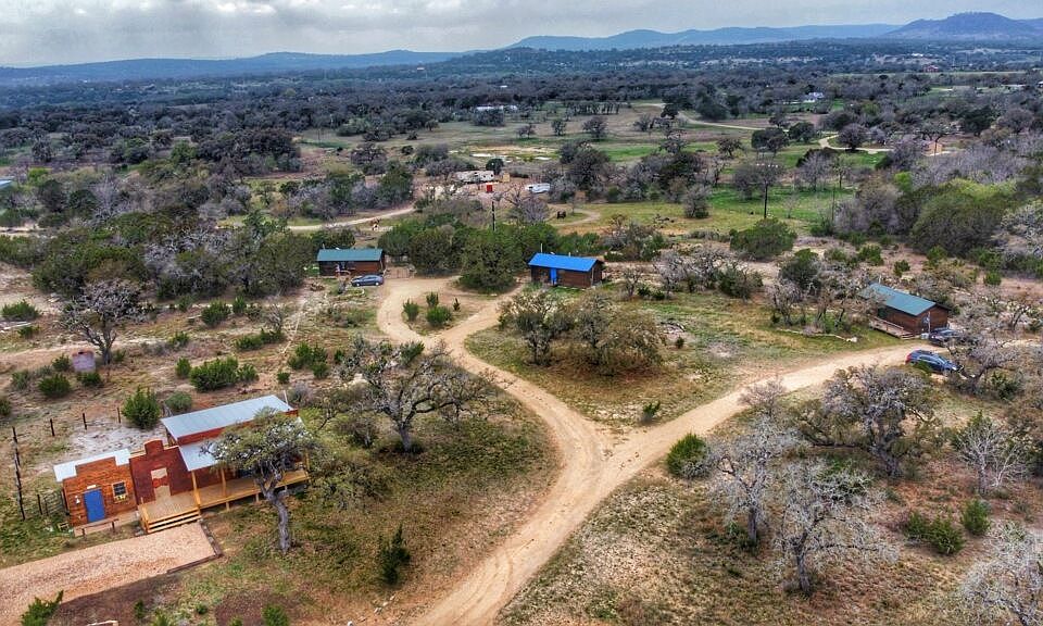 arial view of the propety. Total of 4 seperate properties