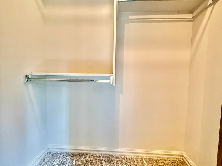 The closet is similar to the third bedroom, large and spacious. Perfect for any use.