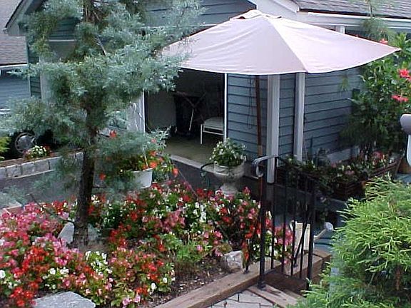 One car attached garage