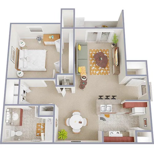Floor plan A1-LR