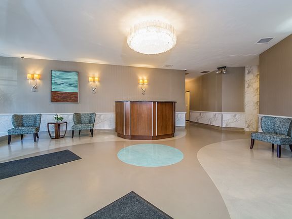 Modern Lobby: Doorman 7 days a week 9 a.m. -10 p.m.