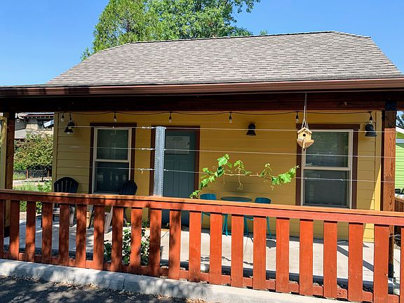 Enjoy your morning coffee on the front porch.