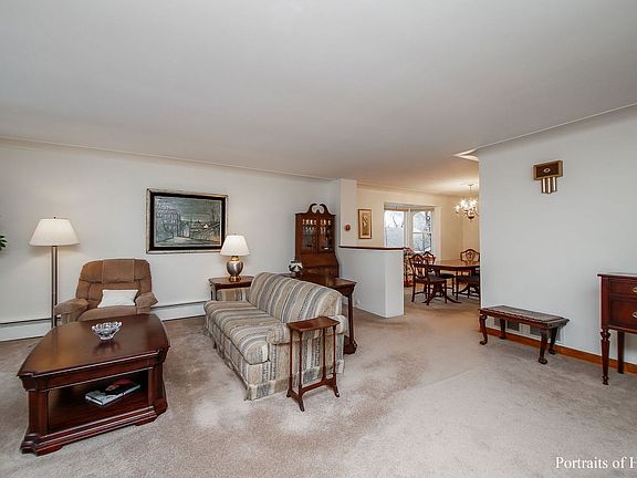 Living area leads to Dining area