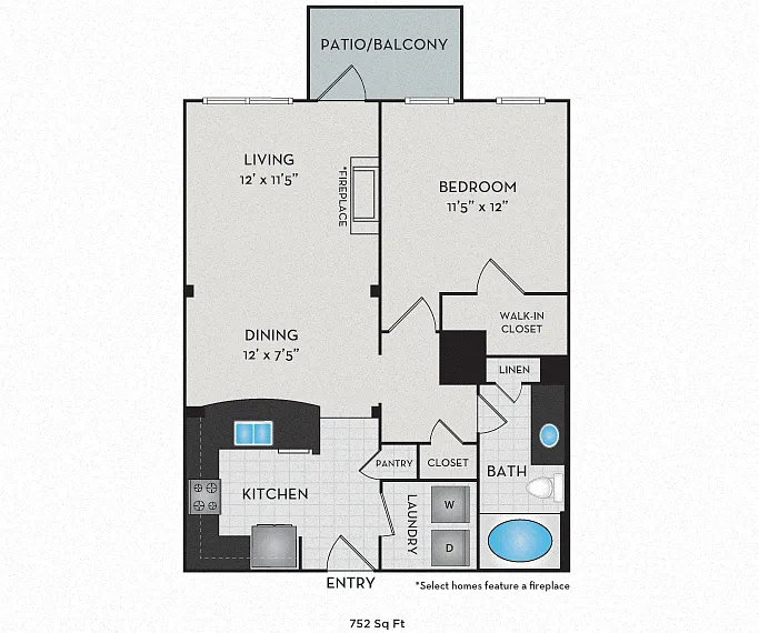 Floor plan Napa