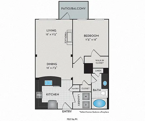 Floor plan Napa
