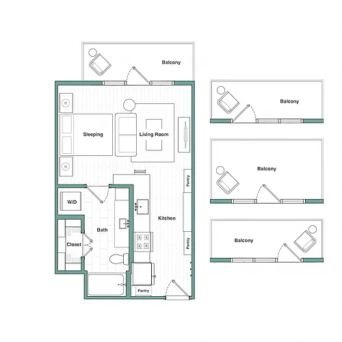 Floor plan S1