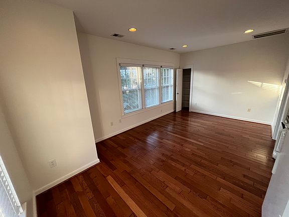 Living room looking onto the park