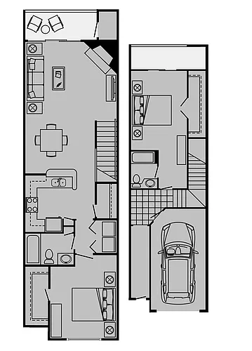 Floor plan H (TwnHm)