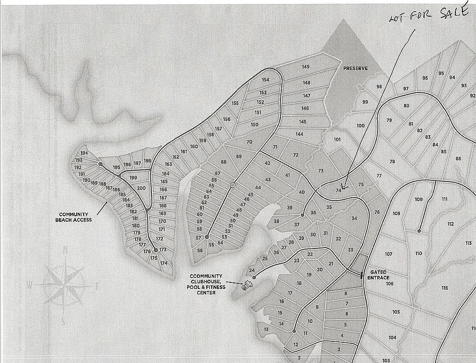 CHALK'S LANDING SITE PLAN 