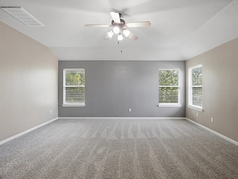 Bedroom #4 (Primary suite), with HUGE walk-in closed, a garden tub, stand in shower and double sink vanity