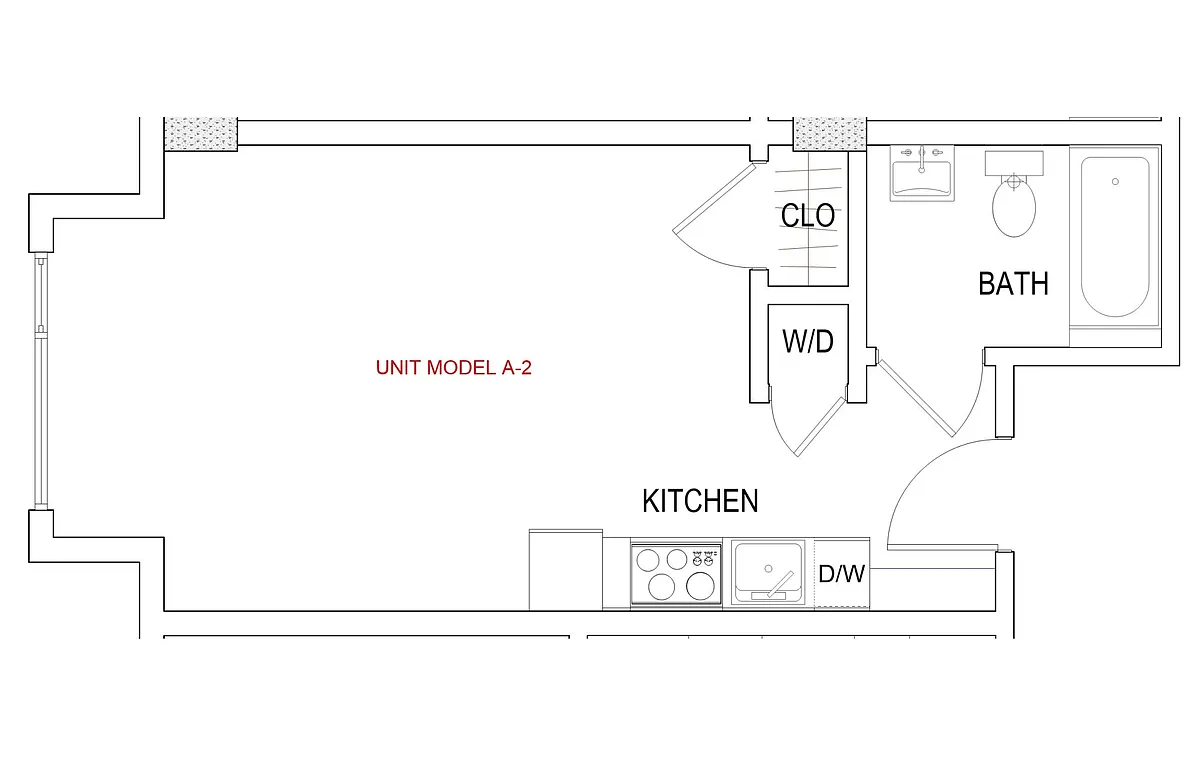 Floor plan Model A-2