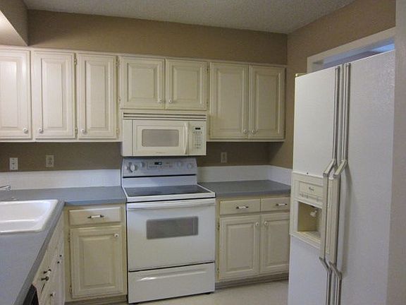 newer appliances and fresh paint