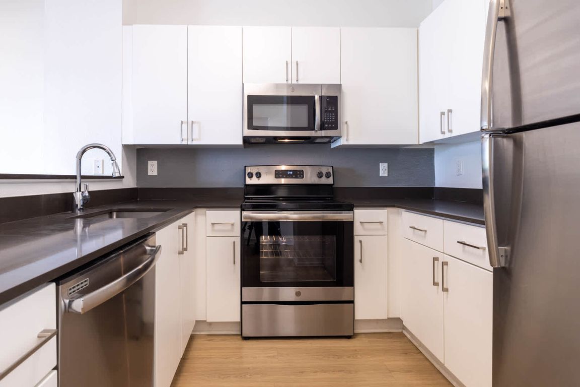 Kitchen with Stainless Steel Appliances