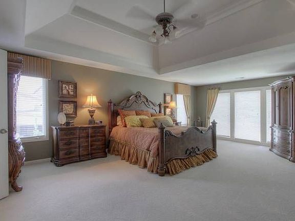 Spacious master suite