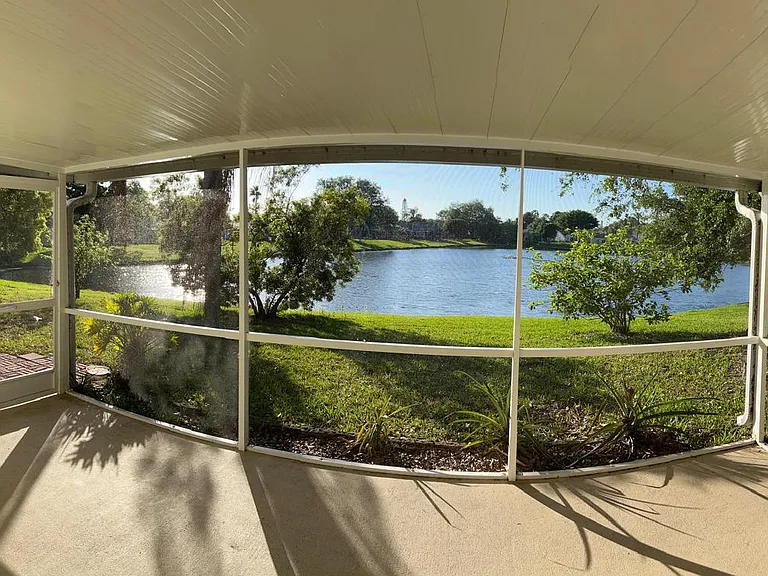 Patio panoramic view