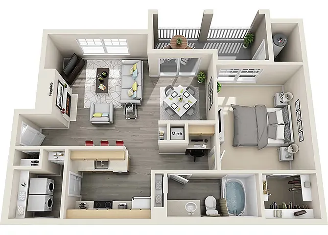 Floor plan A1I- Select