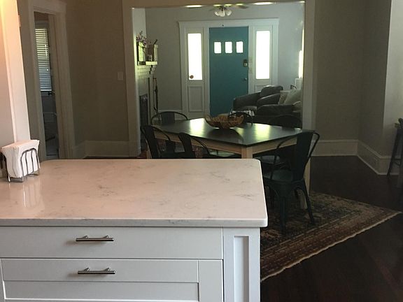 View from rear (kitchen) to front (living room)