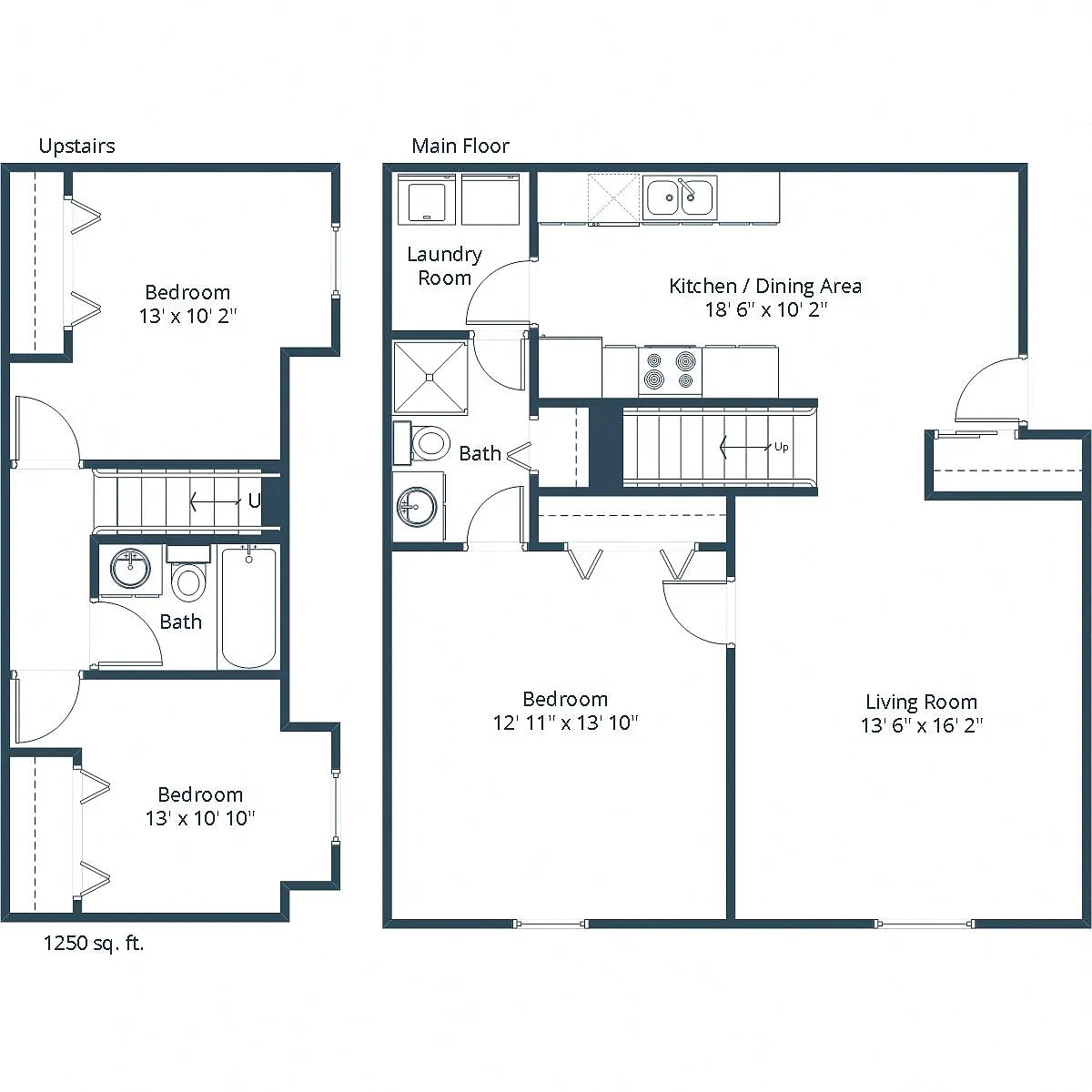 Floor plan Three Bedroom 3175A